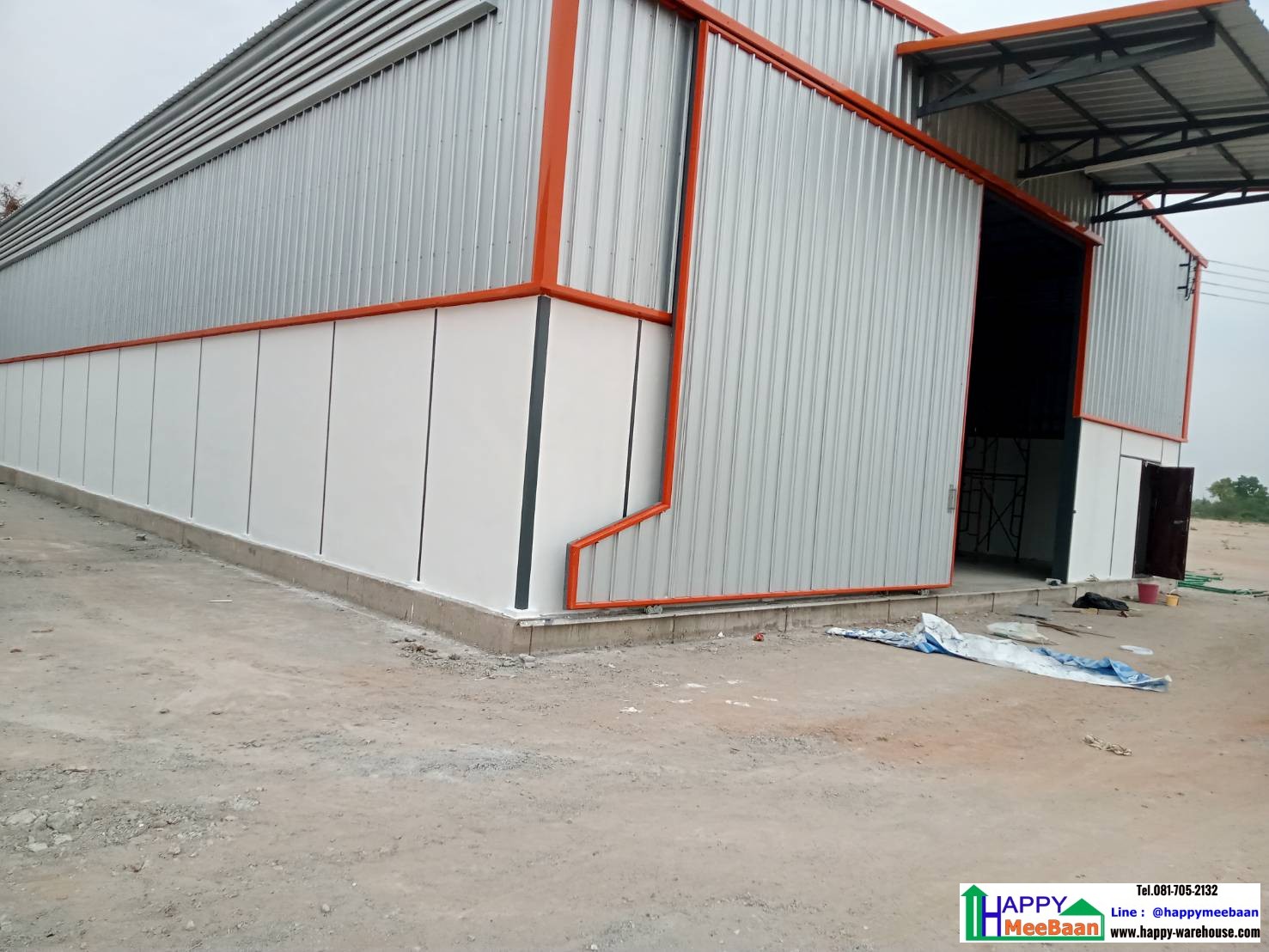 สร้างโกดังให้เช่า