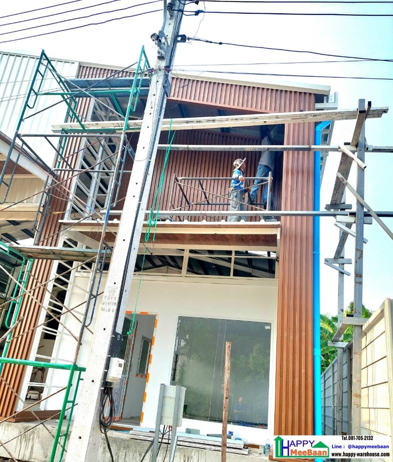 สร้างโกดังพร้อมออฟิศ