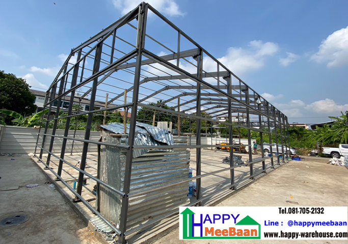 รับสร้างโครงการโกดังให้เช่า