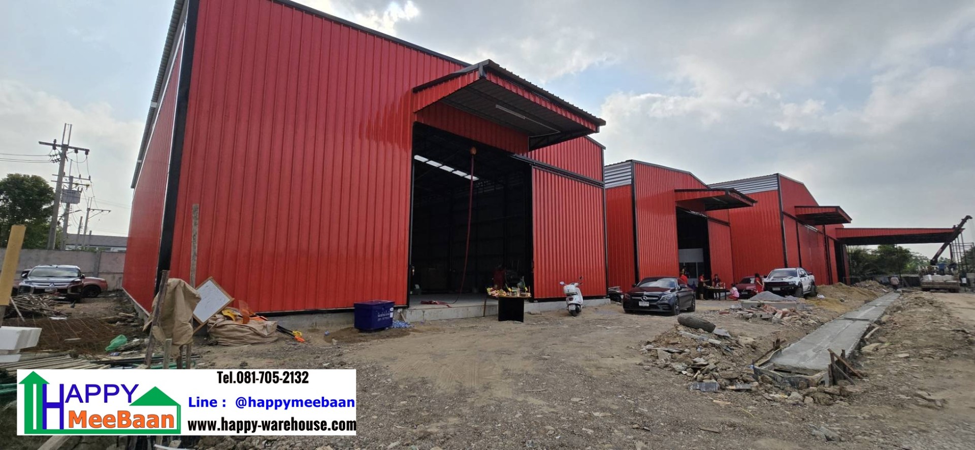 สร้างโกดังให้เช่า รับสร้างโครงการโกดังเช่า