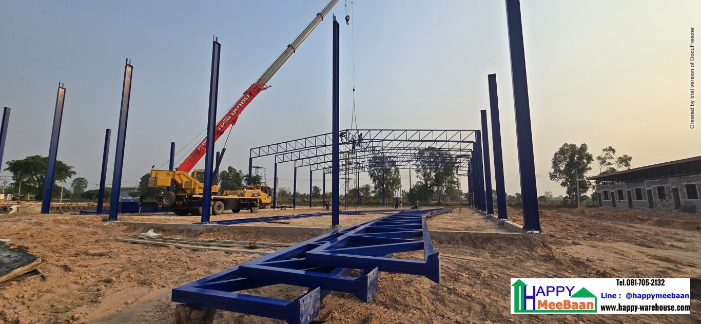 รับสร้างโกดัง รับสร้างโรงงาน ขนาดใหญ่ ขอนแก่น