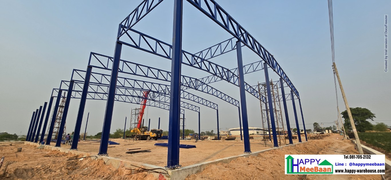 รับสร้างโกดัง รับสร้างโรงงาน ขนาดใหญ่ ขอนแก่น