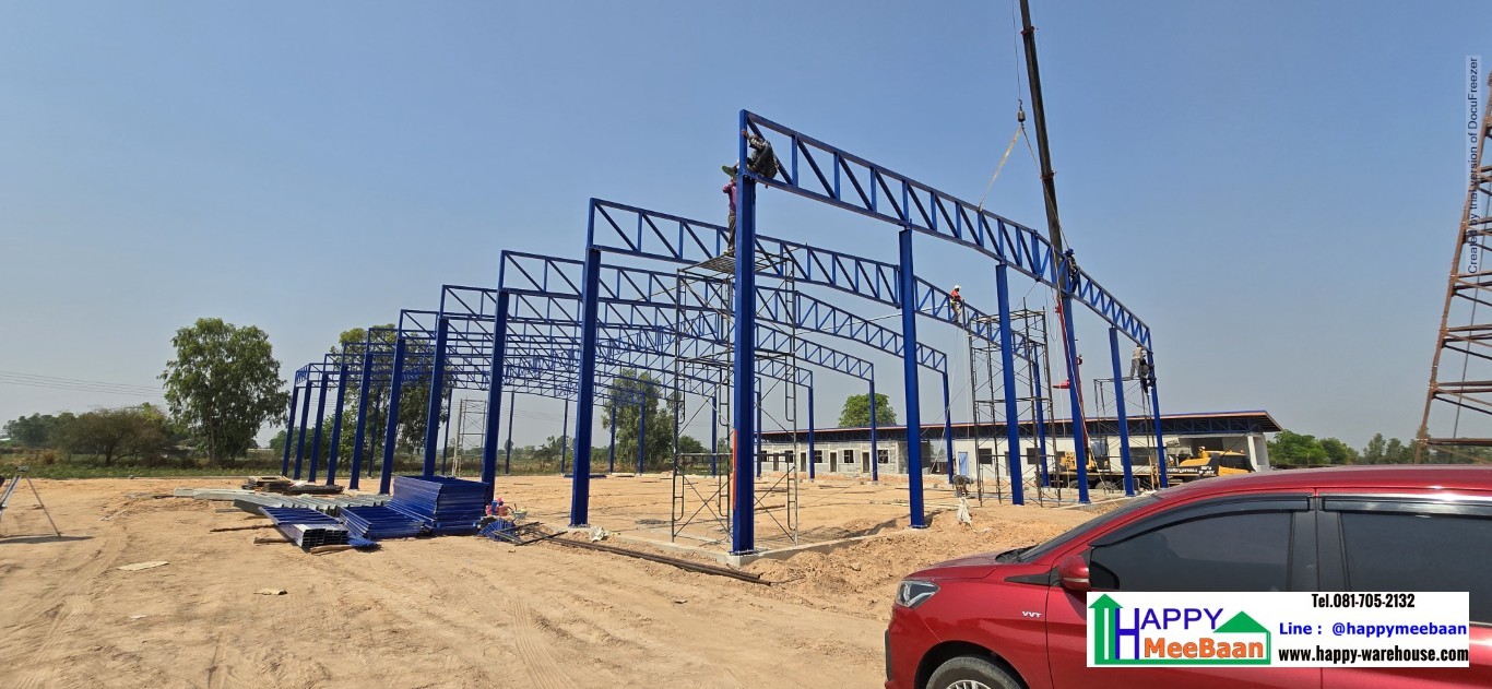 รับสร้างโกดัง รับสร้างโรงงาน ขนาดใหญ่ ขอนแก่น