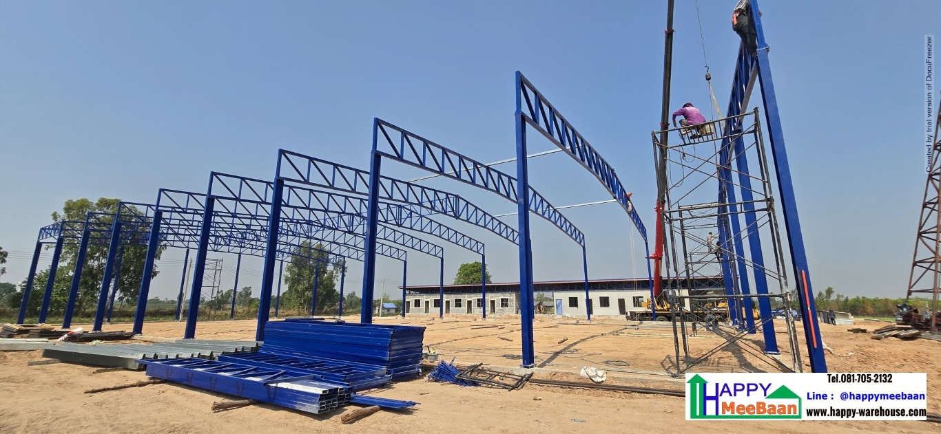 รับสร้างโกดัง รับสร้างโรงงาน ขนาดใหญ่ ขอนแก่น