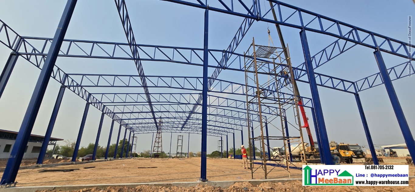 รับสร้างโกดัง รับสร้างโรงงาน ขนาดใหญ่ ขอนแก่น