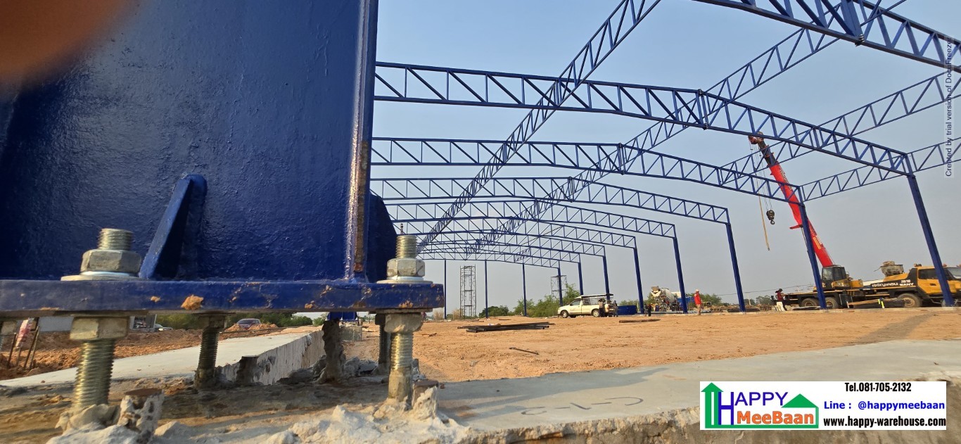 รับสร้างโกดัง รับสร้างโรงงาน ขนาดใหญ่ ขอนแก่น