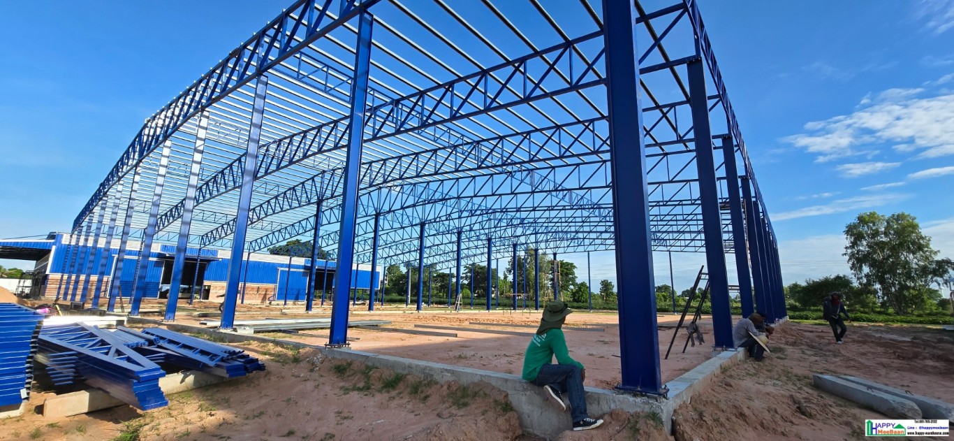 รับสร้างโกดัง รับสร้างโรงงาน ขอนแก่น อุดรธานี หนองคาย นครราชสีมา มหาสารคาม