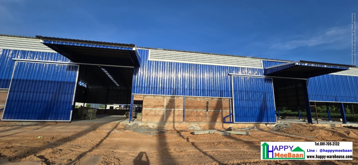 รับสร้างโกดัง รับสร้างโรงงาน ขนาดใหญ่ ขอนแก่น