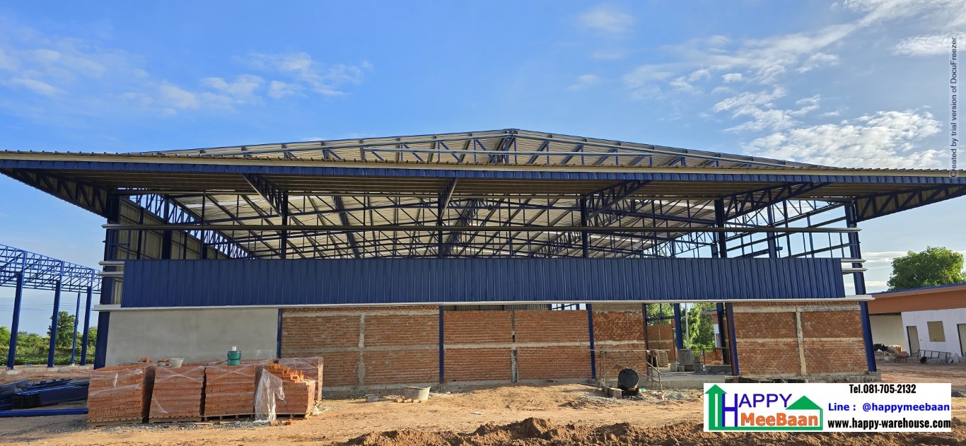รับสร้างโกดัง รับสร้างโรงงาน ขนาดใหญ่ ขอนแก่น