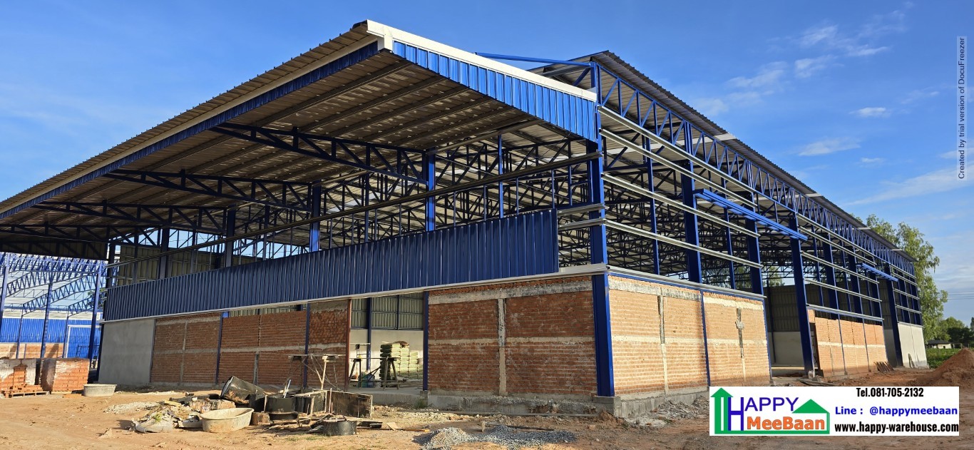 รับสร้างโกดัง รับสร้างโรงงาน ขนาดใหญ่ ขอนแก่น