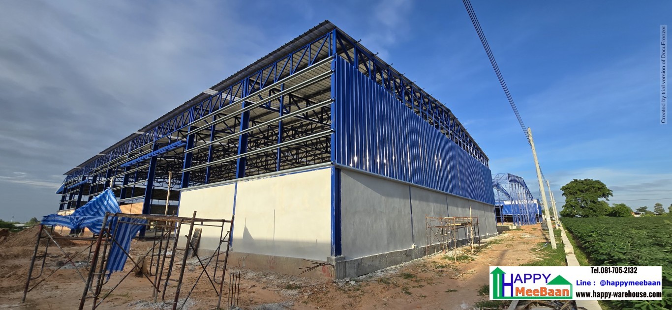 รับสร้างโกดัง รับสร้างโรงงาน ขนาดใหญ่ ขอนแก่น