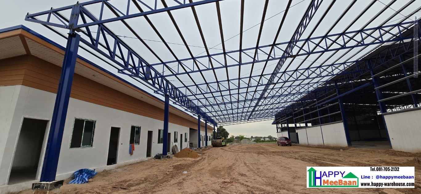 รับสร้างโกดัง รับสร้างโรงงาน ขนาดใหญ่ ขอนแก่น