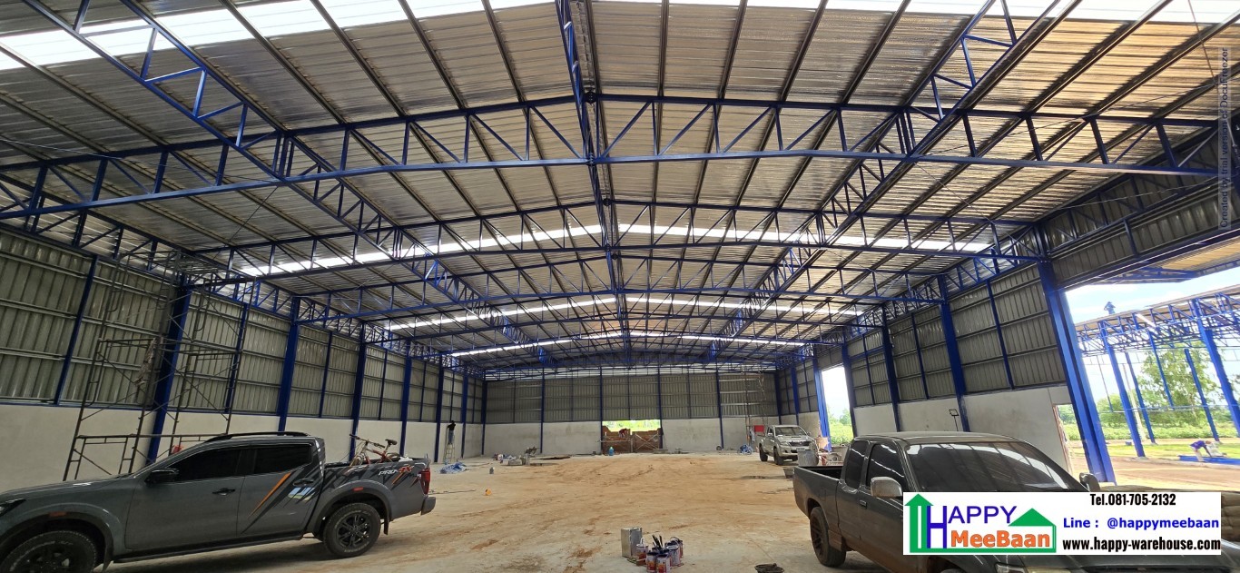 รับสร้างโกดัง รับสร้างโรงงาน ขนาดใหญ่ ขอนแก่น