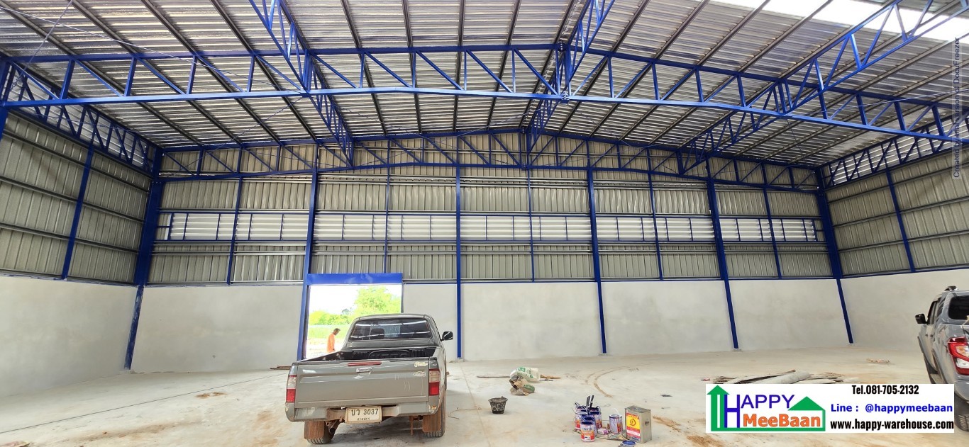 รับสร้างโกดัง รับสร้างโรงงาน ขนาดใหญ่ ขอนแก่น