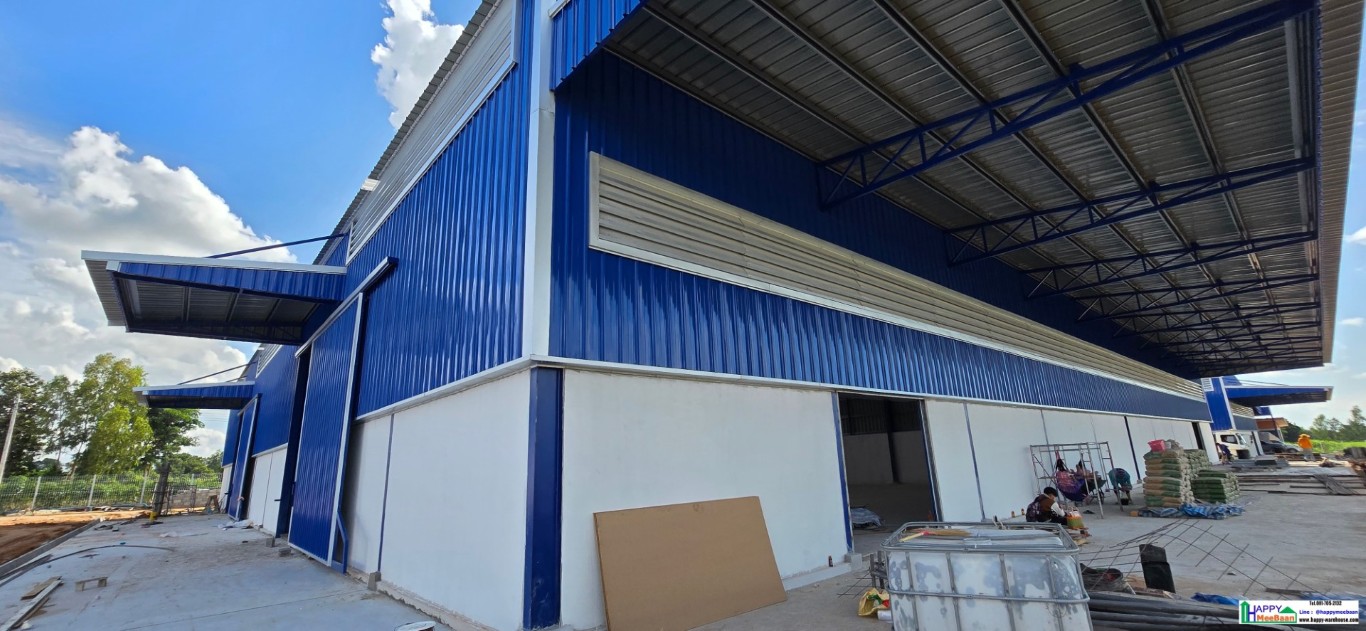 รับสร้างโกดัง รับสร้างโรงงาน ขอนแก่น อุดรธานี หนองคาย นครราชสีมา มหาสารคาม