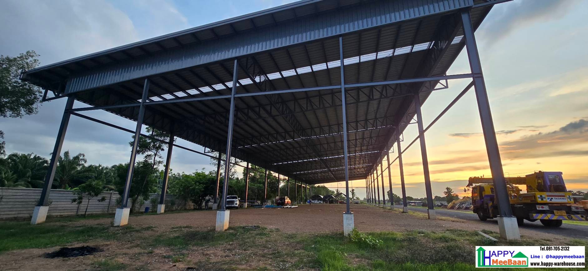 รับสร้างโกดัง รับสร้างอาคารอเนกประสงค์