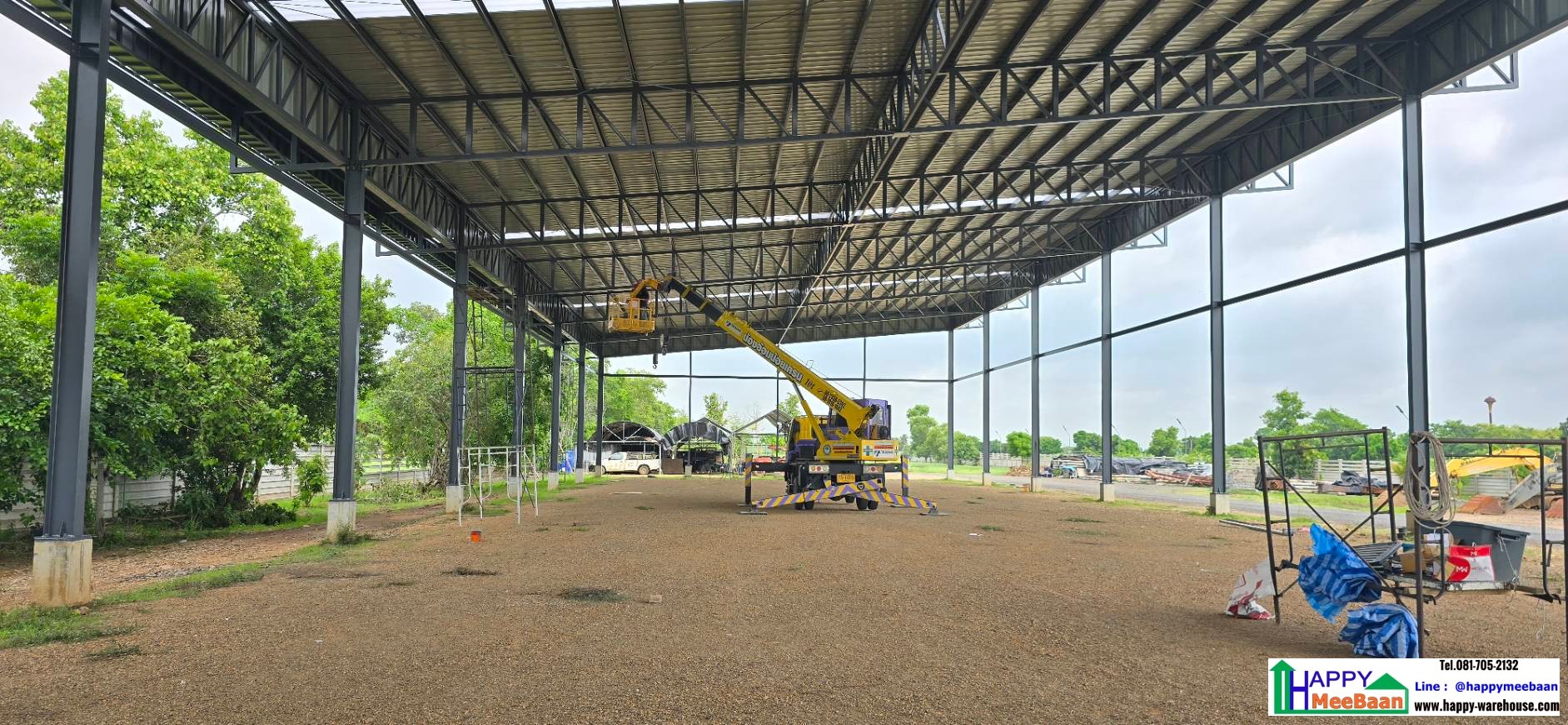 รับสร้างโกดัง รับสร้างอาคารอเนกประสงค์