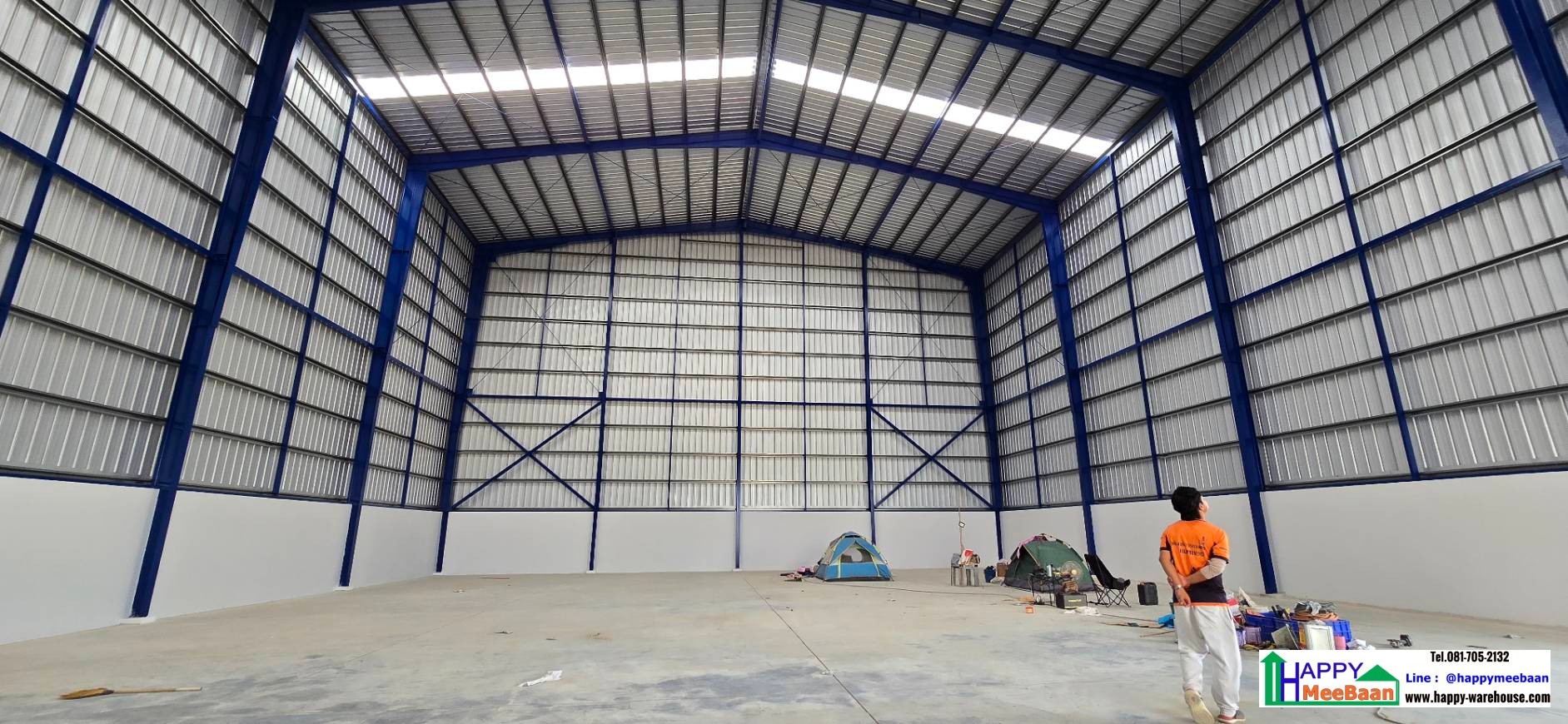 ก่อสร้างโกดังสีข้าว โกดังเก็บข้าว และโรงงานคั่วเมล็ดกาแฟ