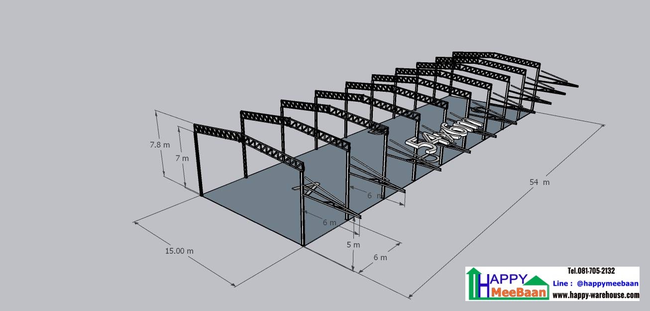 รับสร้างโกดัง เก็บฟางข้าว เก็บข้าว และวัสดุการเกษตร