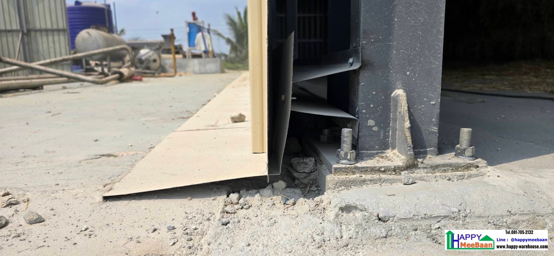 รับสร้างโกดัง เก็บฟางข้าว เก็บข้าว และวัสดุการเกษตร