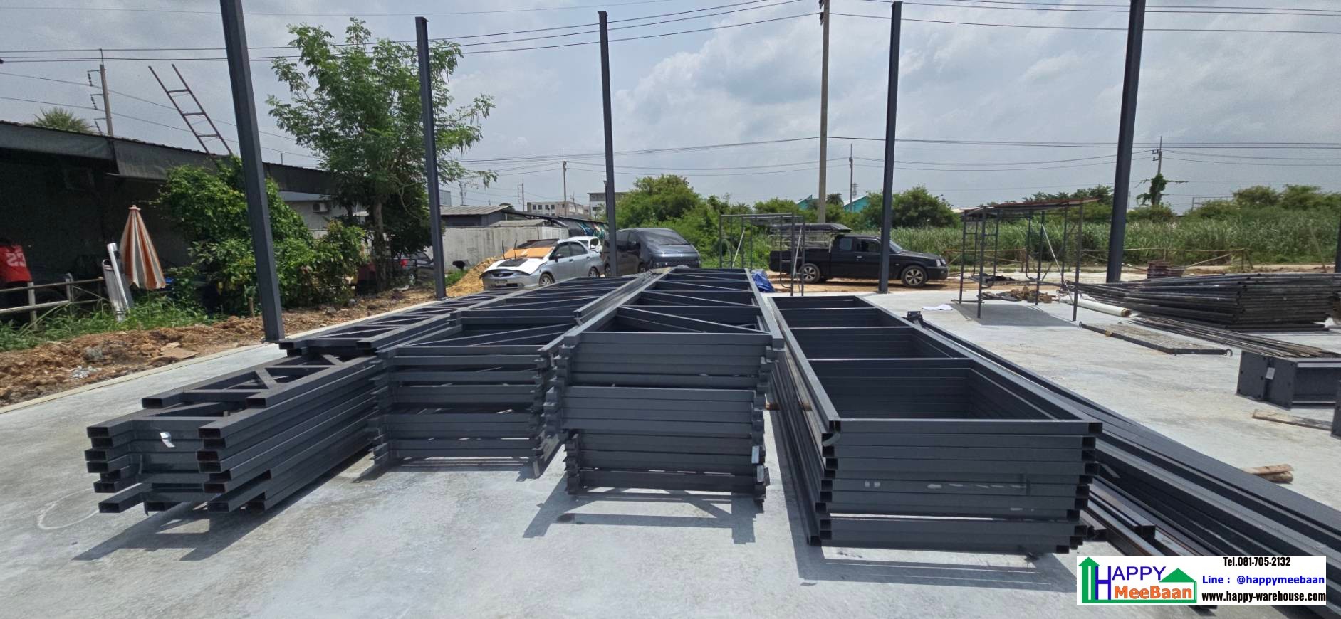 รับสร้างโกดังให้เช่า