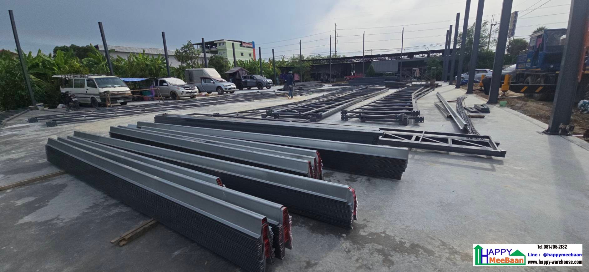 รับสร้างโกดังให้เช่า