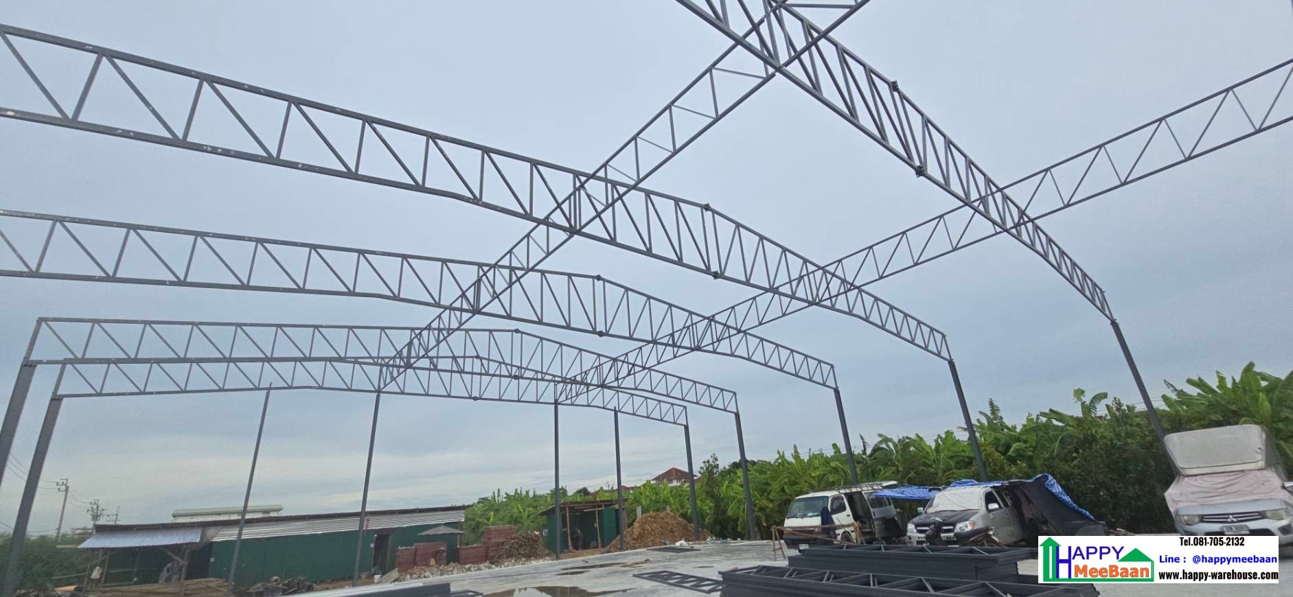 รับสร้างโกดังให้เช่า