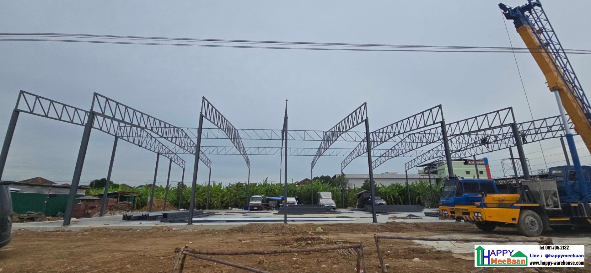 รับสร้างโกดังให้เช่า