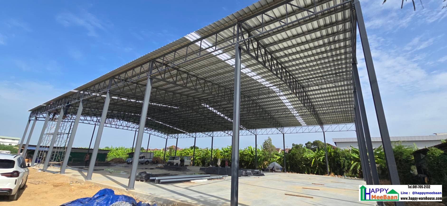 รับสร้างโกดังให้เช่า