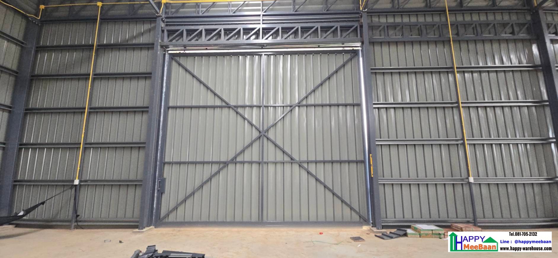 รับสร้างโกดังให้เช่า