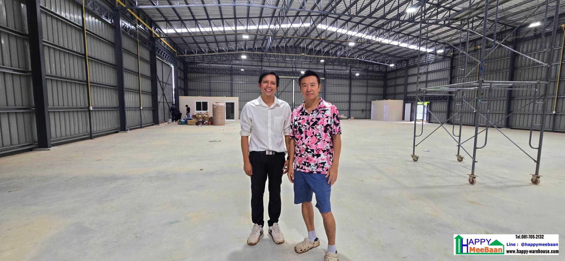 รับสร้างโกดังให้เช่า