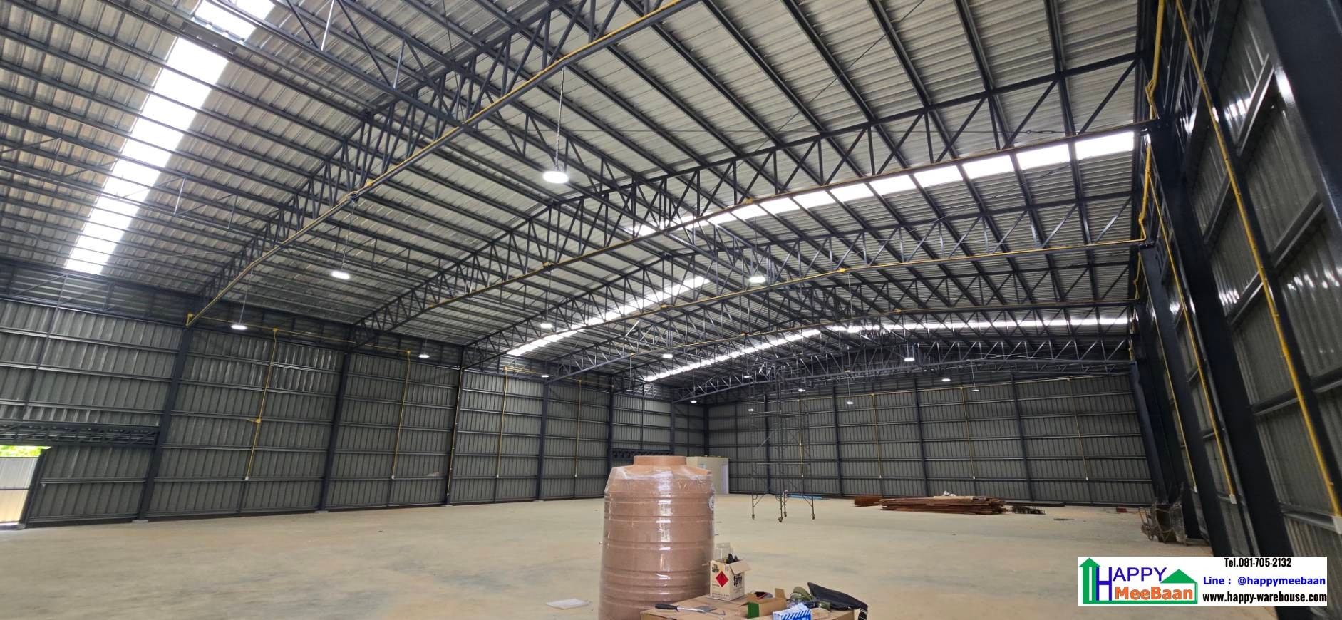 รับสร้างโกดังให้เช่า