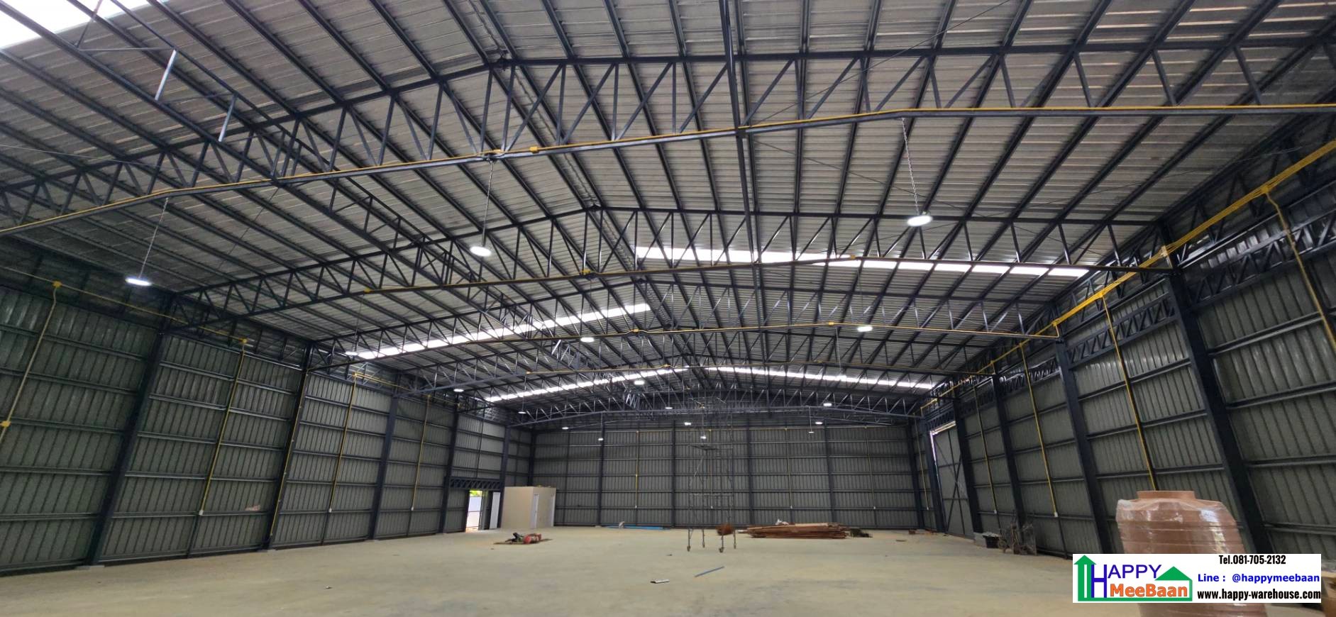 รับสร้างโกดังให้เช่า