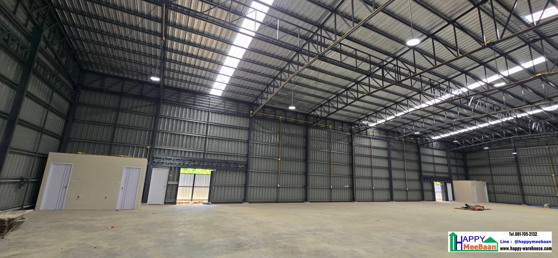 รับสร้างโกดังให้เช่า