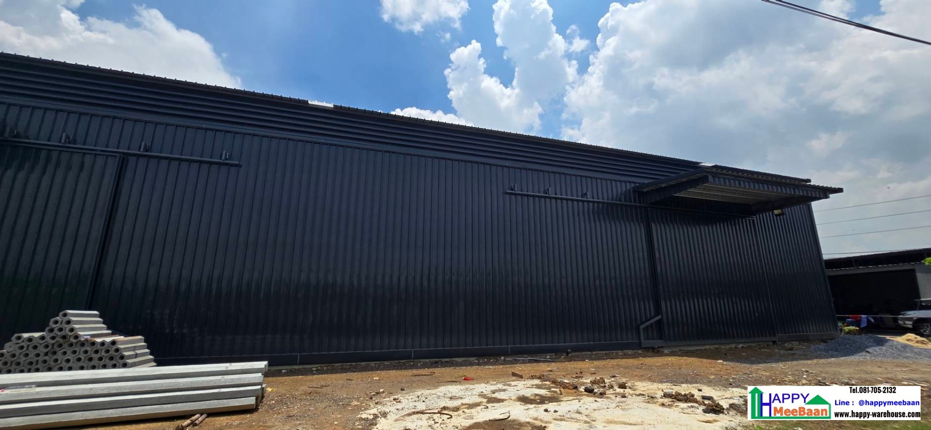 รับสร้างโกดังให้เช่า