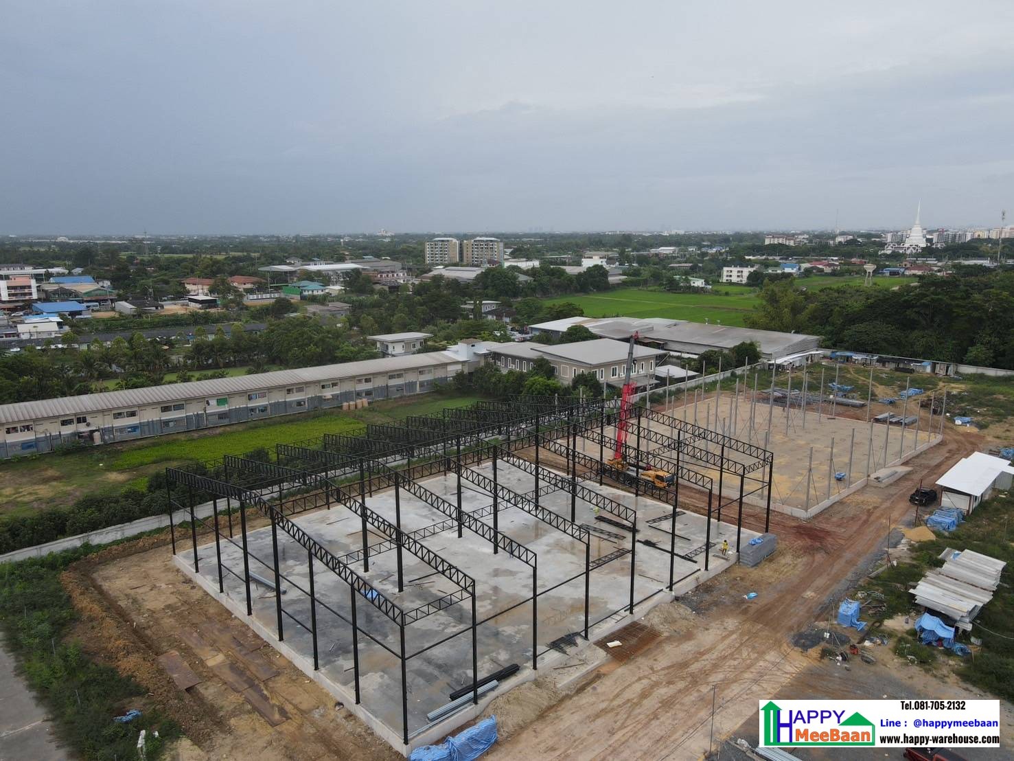 สร้างโกดังเก็บยา เก็บสินค้าที่ต้องการควบคุมอุณภูมิ 