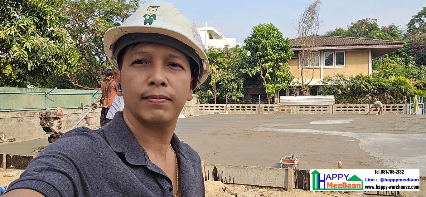 รับสร้างโกดังพร้อมออฟฟิศ ดินแดง กรุงเทพ 