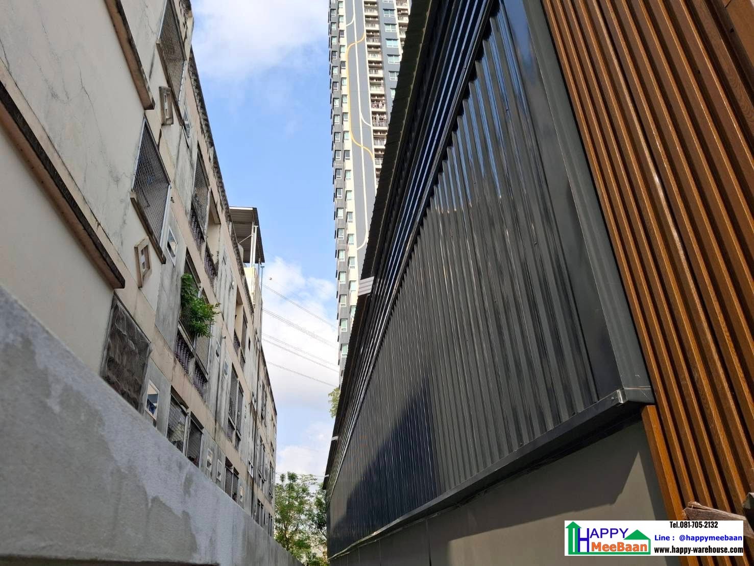 รับสร้างโกดังพร้อมออฟฟิศ