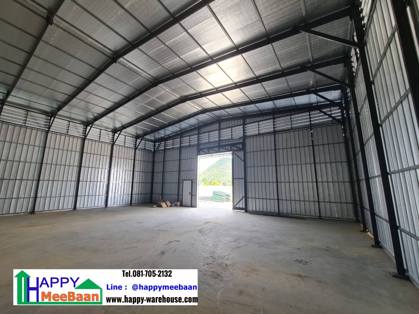 รับสร้างโกดังให้เช่า