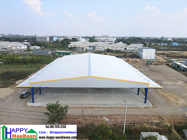 สร้างตลาดโครงสร้างเหล็ก