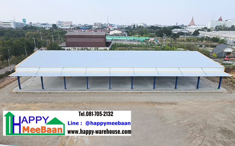 สร้างตลาดโครงสร้างเหล็ก