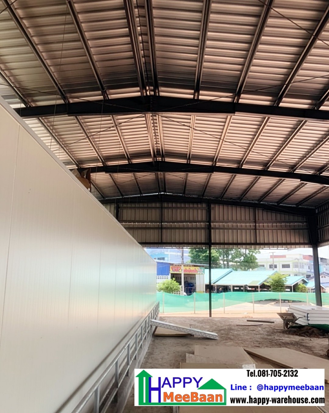 สร้างโรงงานห้องเย็น สร้างโกดังห้องเย็น ห้องแช่แข็ง