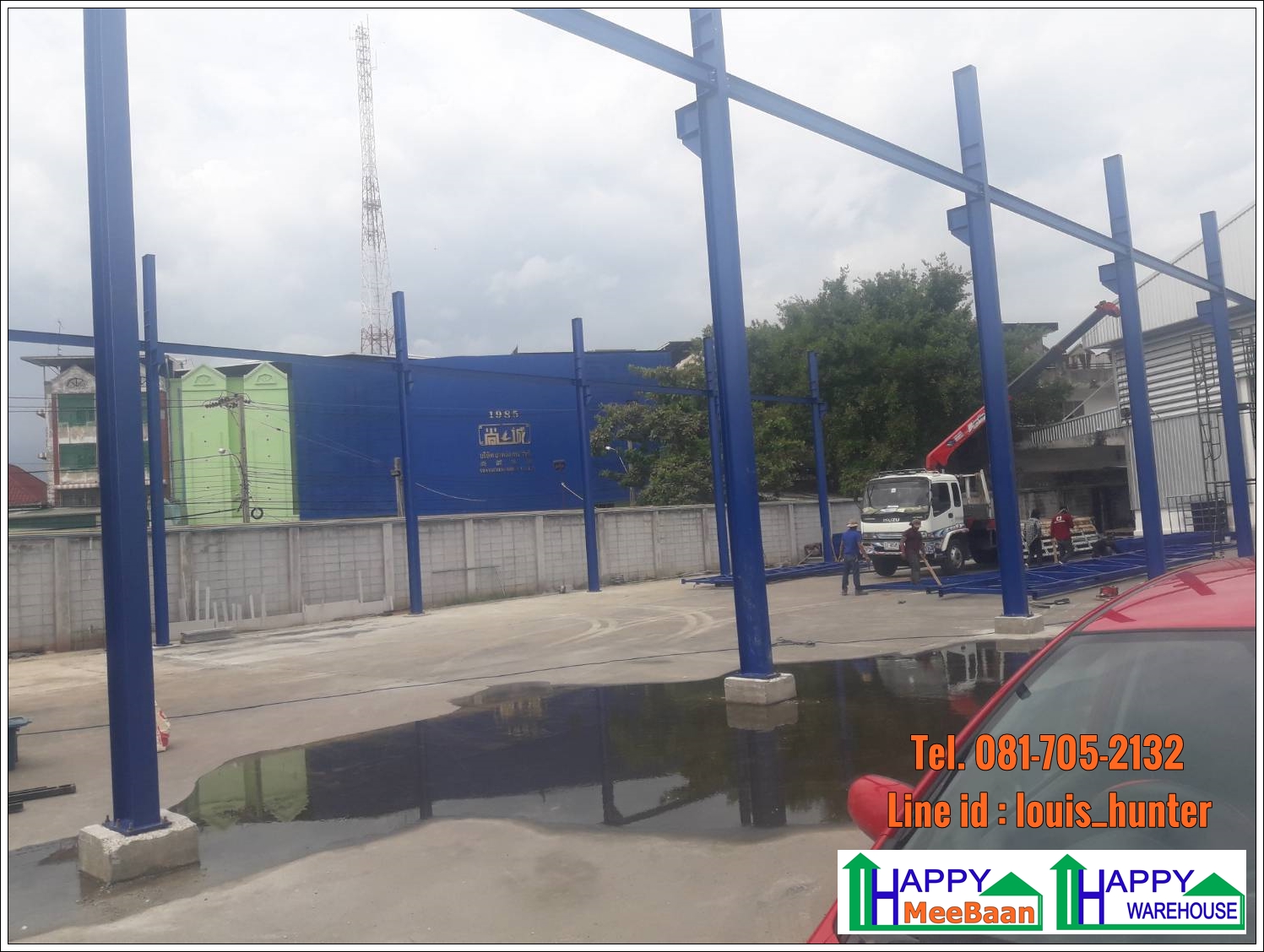 สร้างโกดัง ระบบโกดังสำเร็จรูป สมุทรปราการ