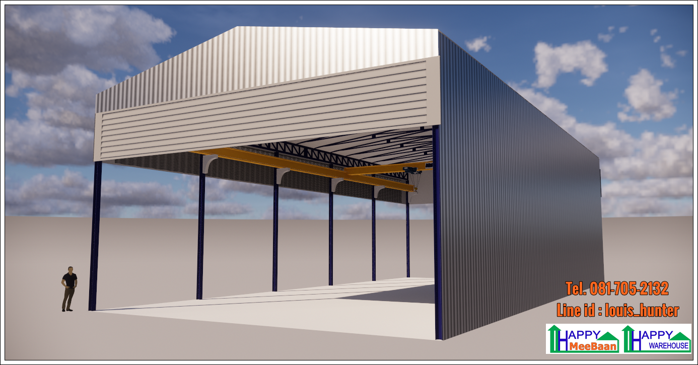 สร้างโกดัง ระบบโกดังสำเร็จรูป สมุทรปราการ