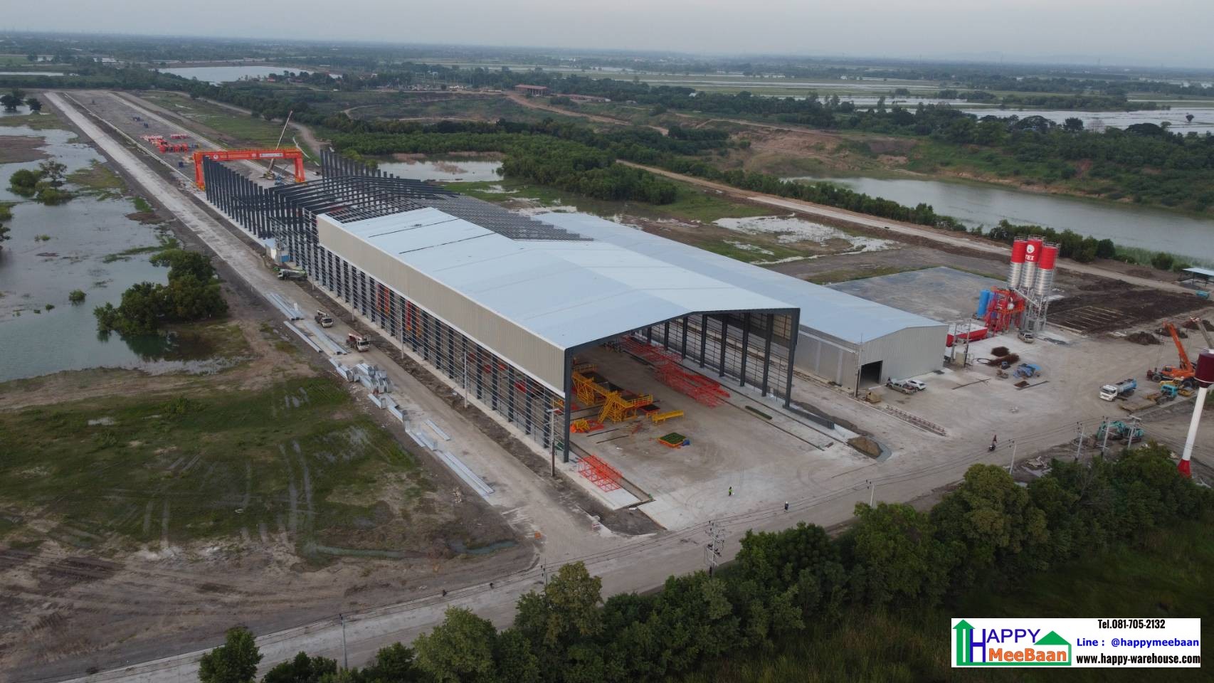 สร้างโกดังขนาดใหญ่ สร้างโรงงานขนาดใหญ่