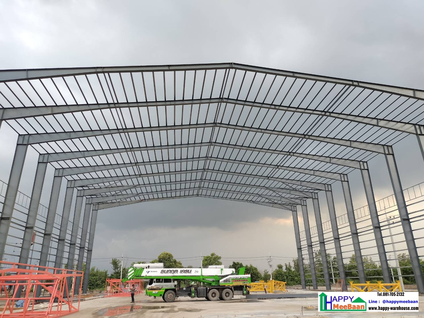 สร้างโกดังขนาดใหญ่ สร้างโรงงานขนาดใหญ่