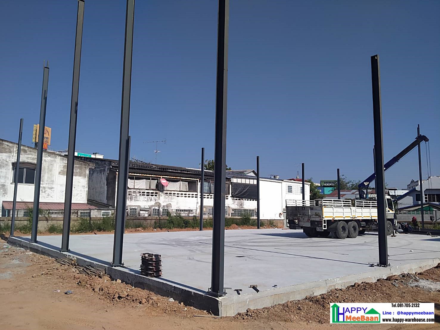 รับสร้างโกดังหลังคาทรงนอร์ดิก