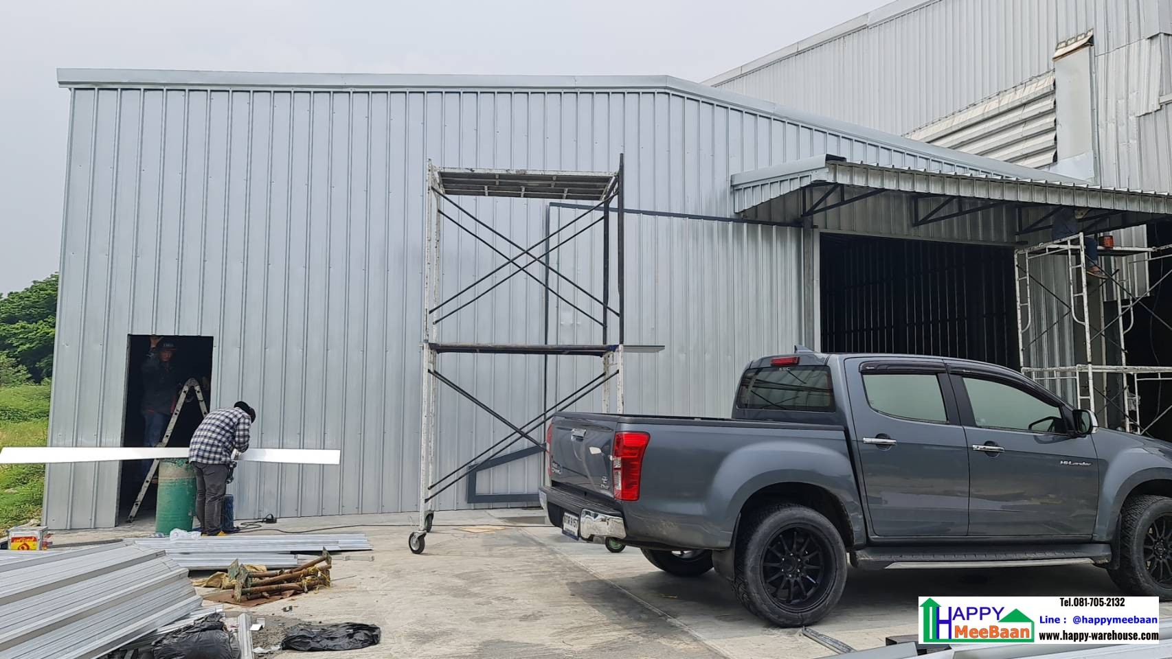 รับสร้างโกดังราคาถูก