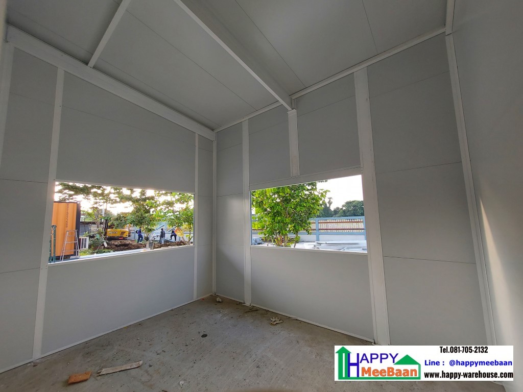 สร้างคลังเก็บสินค้า Sandwich panel Isowall ,EPS