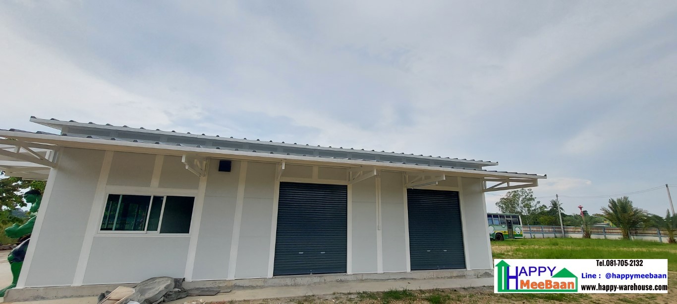 สร้างคลังเก็บสินค้า Sandwich panel Isowall ,EPS